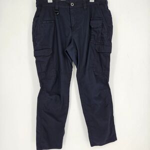 5.11 Tactical Pants Mens 36x30 ABR Pro Cargo Dark Navy Blue Ripstop Straight Fit